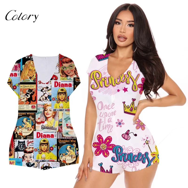 

Colory Wholesale Custom New Style High Quality Onesie Adult Sexy Designer Adults Onesie Matching Designer Bonnets, Customized color