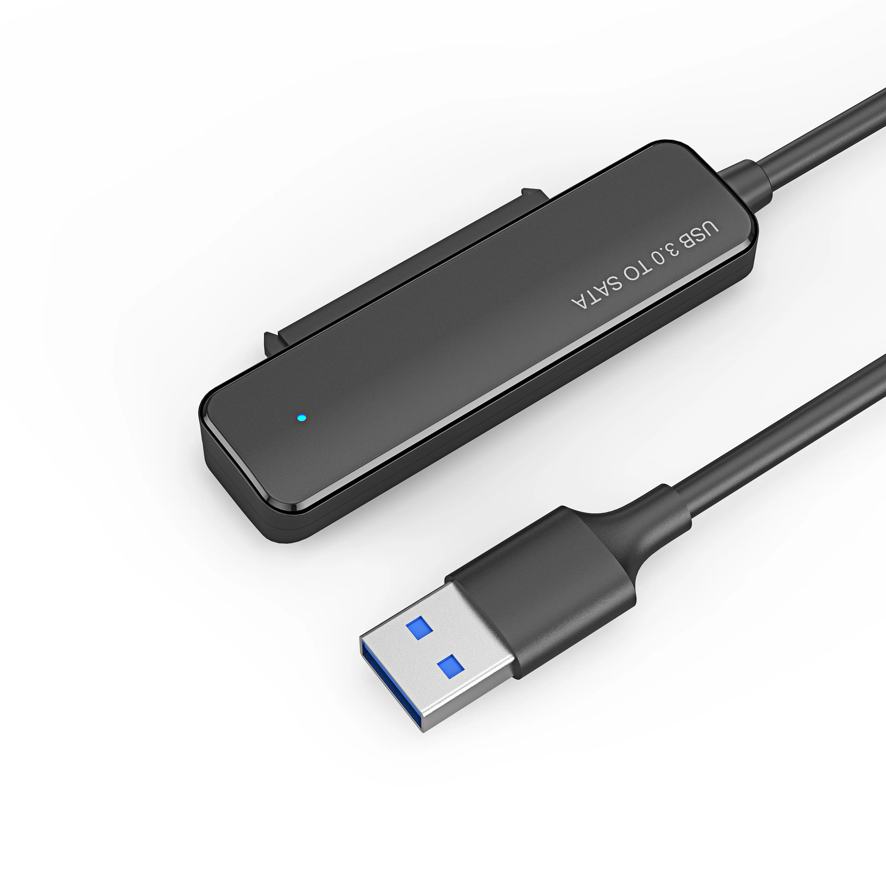

OEM Professional 0.5m SATA to USB 3.0 Cable Adapter 2.5 or 3.5 inch SSD Hard Drive Expanding Connector, Black