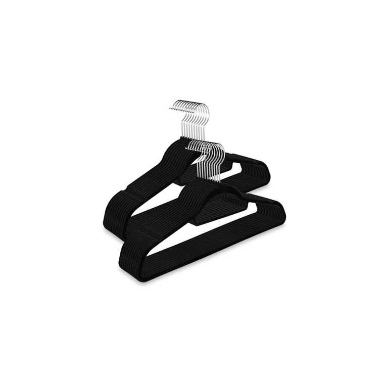 

Non-slip space saving luxury single hook clothing velvet suit coat clothes hangers