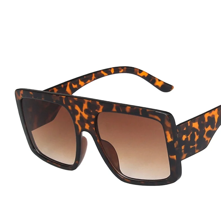 

Suowei ODM Gafas De Sol Supplier Wholesale Shades Fashion Big Square Frame Resin Lenses Unisex Designer Brand Sunglasses, 8 colors