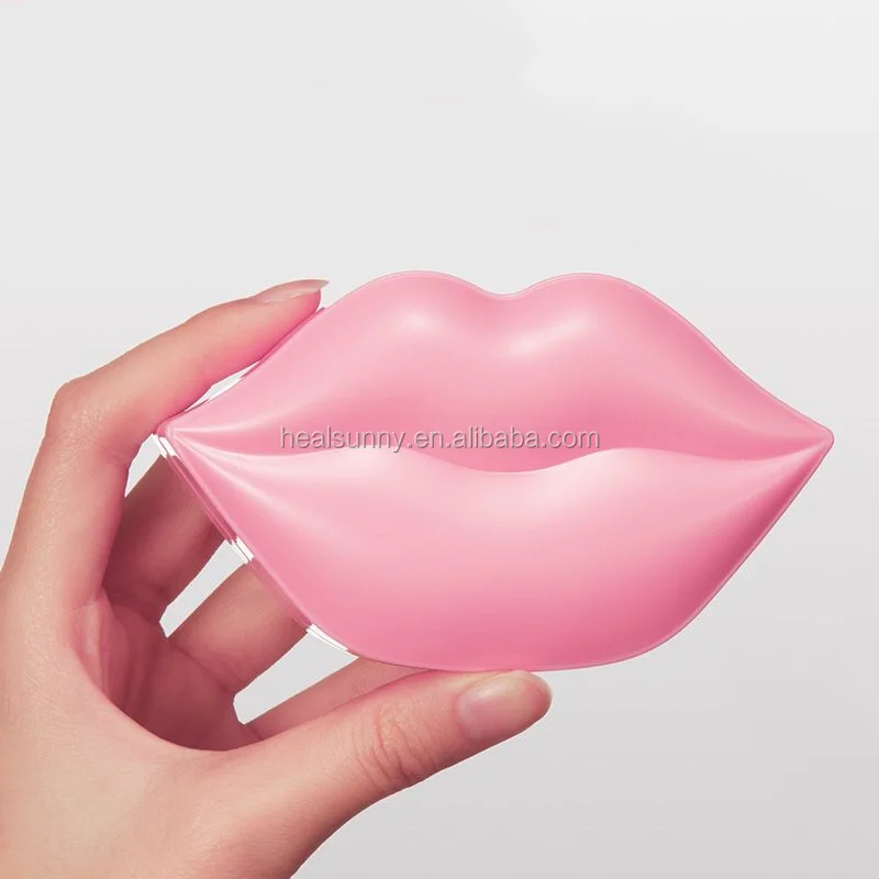

Factory sell lip gel Remove dead skin anti aging moisturizing lips Collagen crystal lip mask, Red, pink