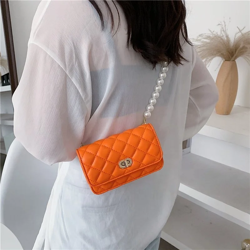 

Brand Simple Lady Personalize Woman Crossbody Bag Luxury Handbags For Woman Multipurpose Golden