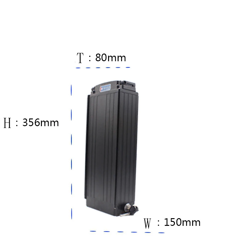 

36V 11.6Ah Elektrofahrrad Lithium-Ionen-Akkus Elektrofahrrad Gepacktrager Akku 36 V Li-ion 11,6 Ah