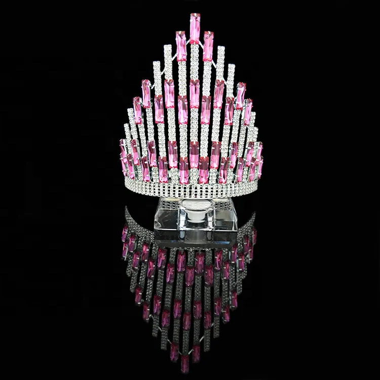 Beauty Rhinestone Crystal Beauty Pageant Miss World Full Round Pageant Crowns Buy Rhinestone