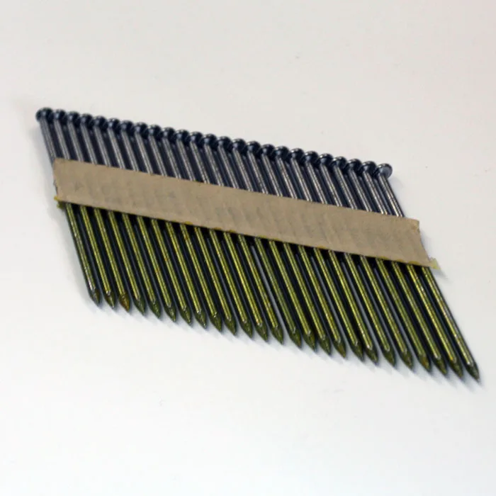 3.06*75mm Clipped D Head Bright Smooth Paper Collated Framing Nails For