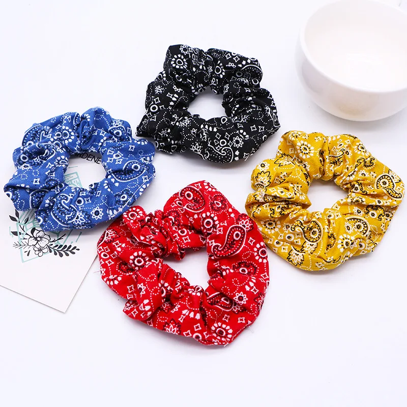 
2020 new arrivals hot selling cute hairbands headbands elastic Bandanna Scrunchie hairbands with wholesale price 