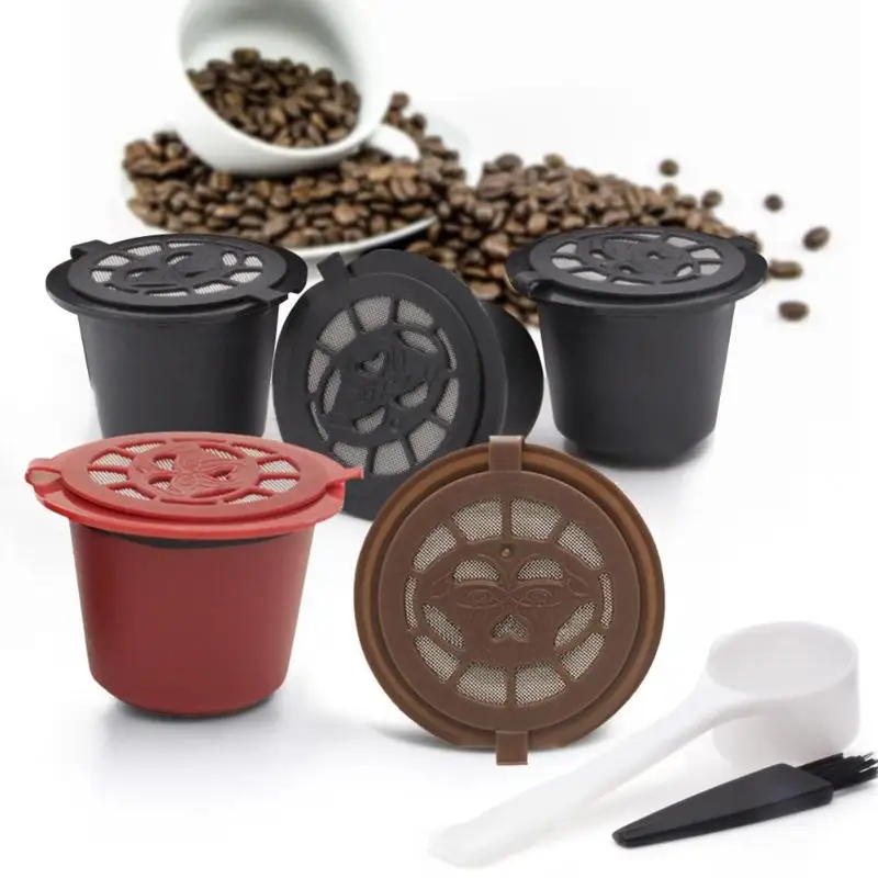 Wholesale Reusable Food Grade Plastic Coffee Capsules Pod