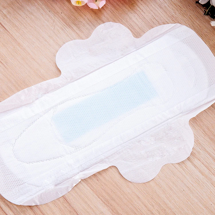 

organic chlorine free biodegradable menstrual women ladies feminine cotton dry net stayfree sanitary napkin pads, White