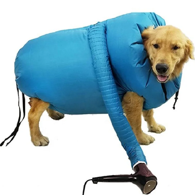

2021 Hot Sale Professional Tool Hair Pet Low Noise Protable Fast Pet Dog Dryer Bag For large dog fixed golden retriever bag, Blue