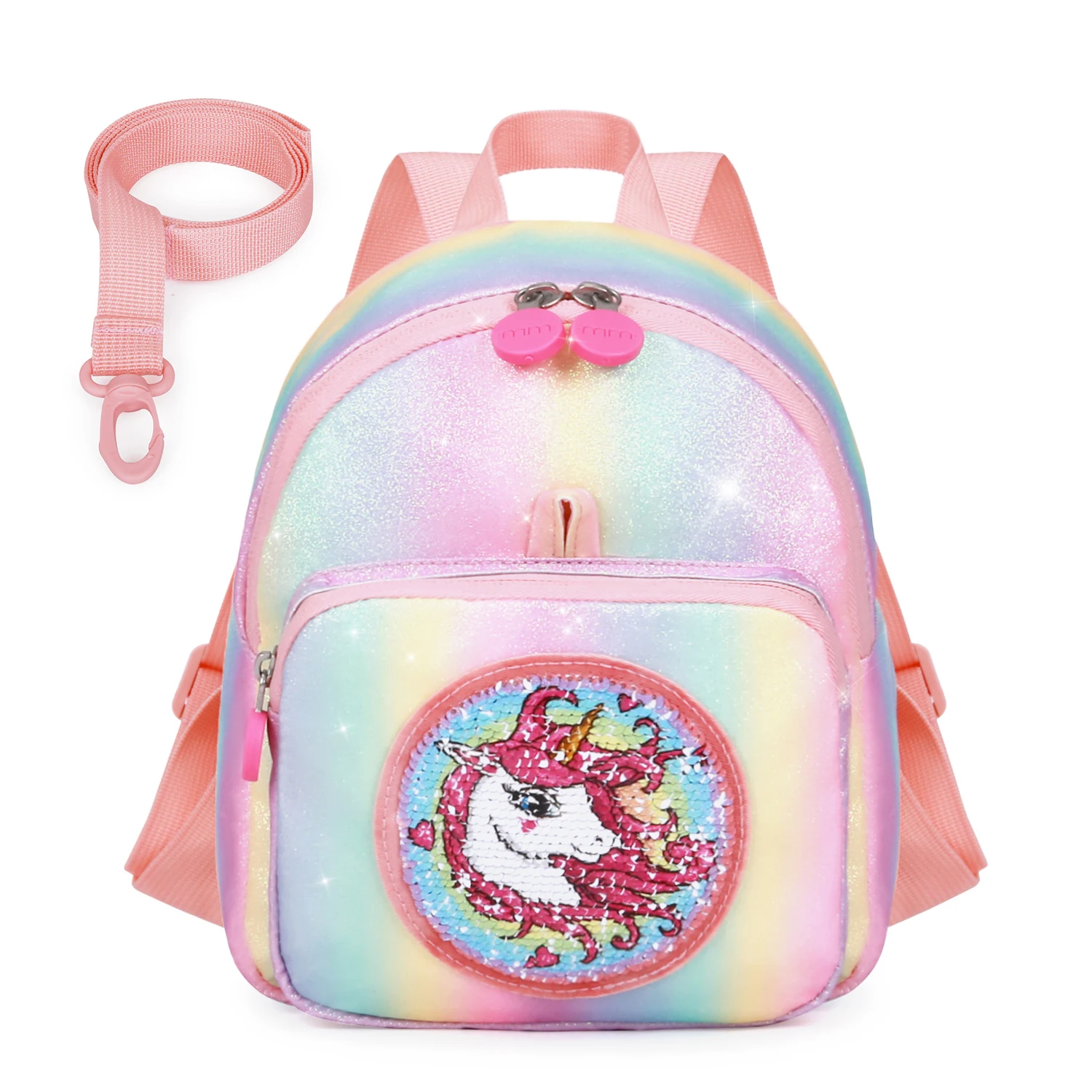 

Dropshipping kids backpack school bags bagpack school bag mochilas escolar fashion girl unicorn bag kids schoolbag, Pink