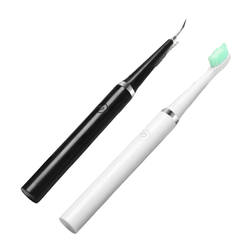 

Dental Calculus Remover Ultrasonic Scaler, Stretchable Electric Tooth Cleaner,UltrasonicTeeth Cleaner Kit, Black/white