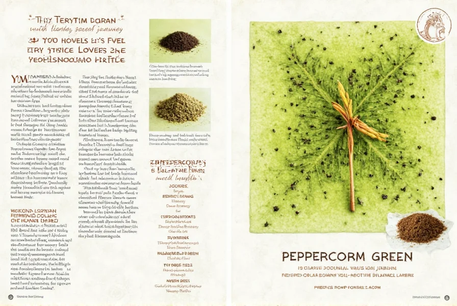 peppercorn green in salad 2