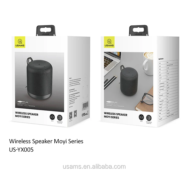 USAMS US-YX005 portable mini Wireless Speaker bluetooth motorcycles --Moyi Series - ANKUX.COM