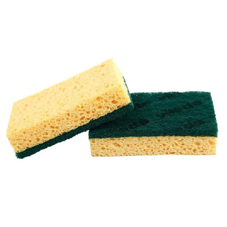 

Wholesale Eco Multi-purpose Non Scratch Dish Washing Up Assorted Colors Cleaning Scrub Natural Cellulose Sponge/, Customized