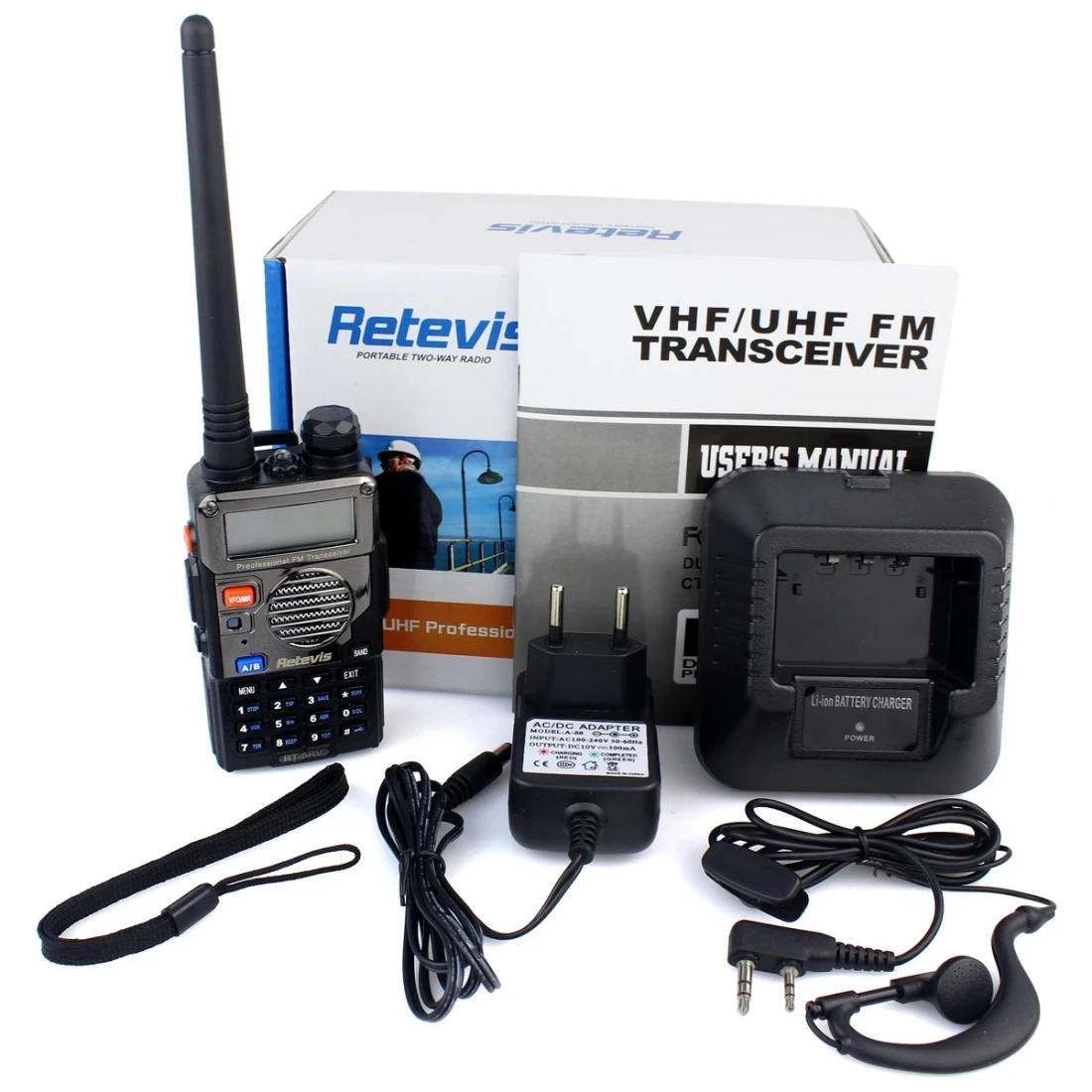 

Original High Quality Best price Factory 128CHS Two-segment Handheld Walkie Talkie Mobile, Black