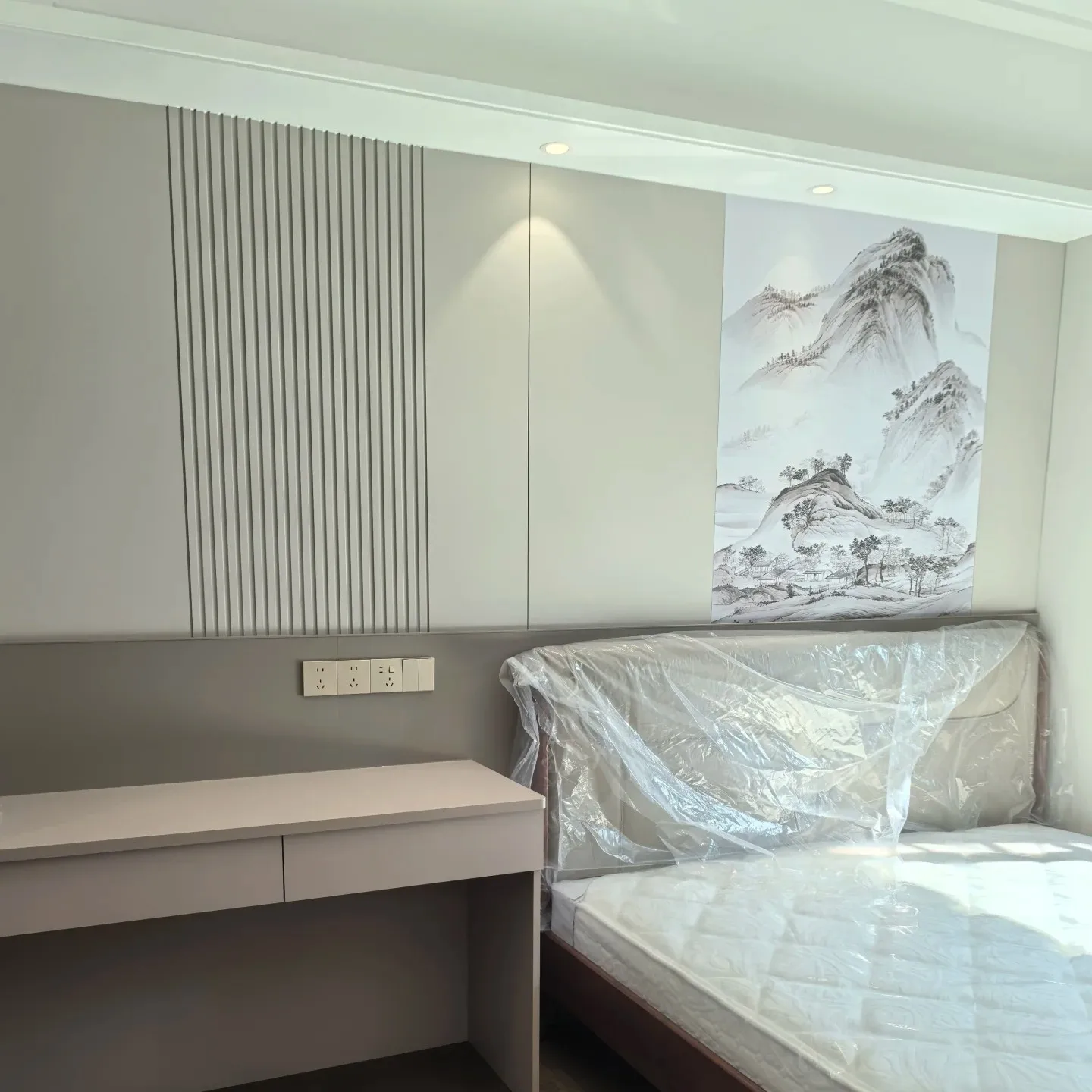 apartment wall panel project