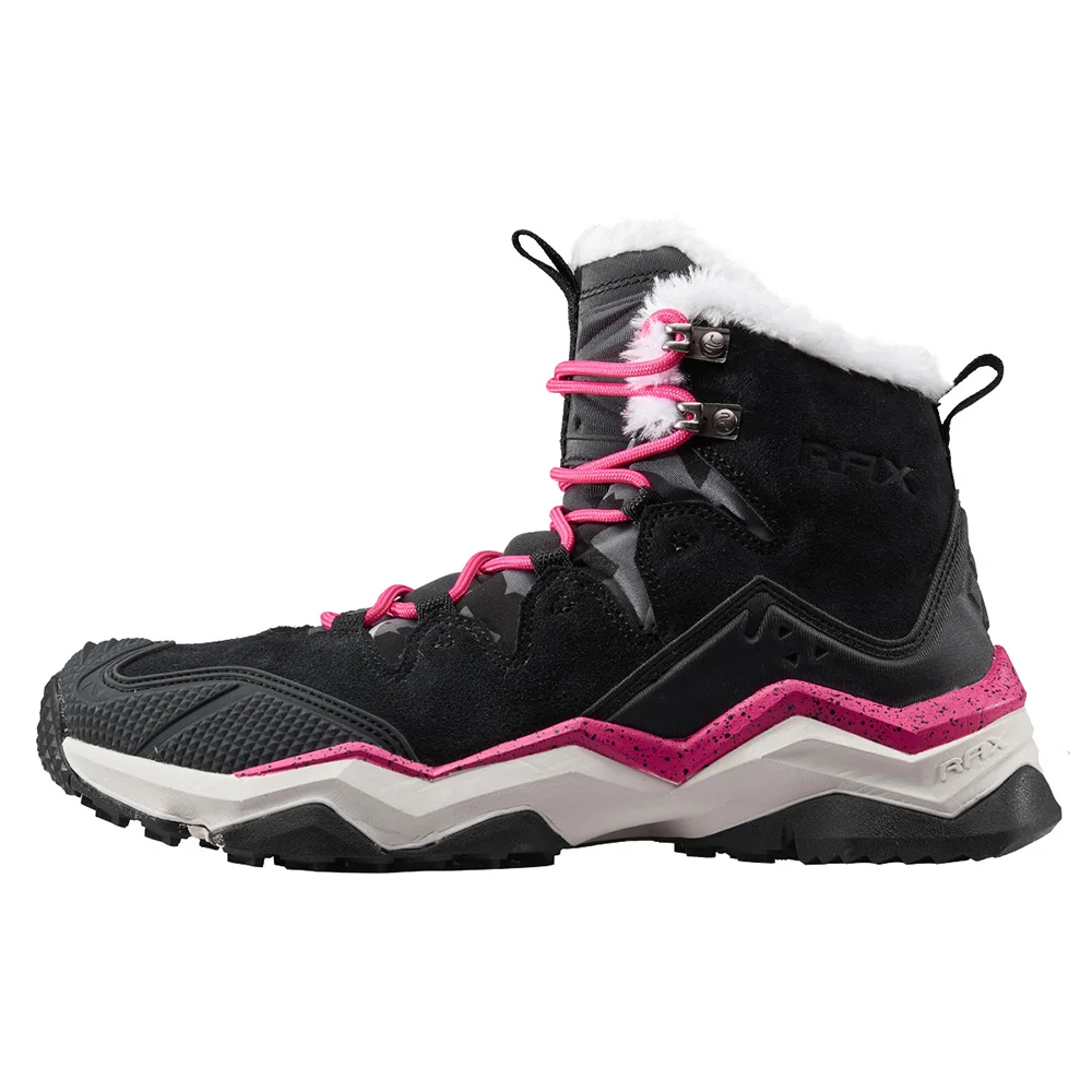 
RAX Women Hiking Boots Keep Warm Backpacking Shoes Anti Slip Outdoor Walking Camping Boot 