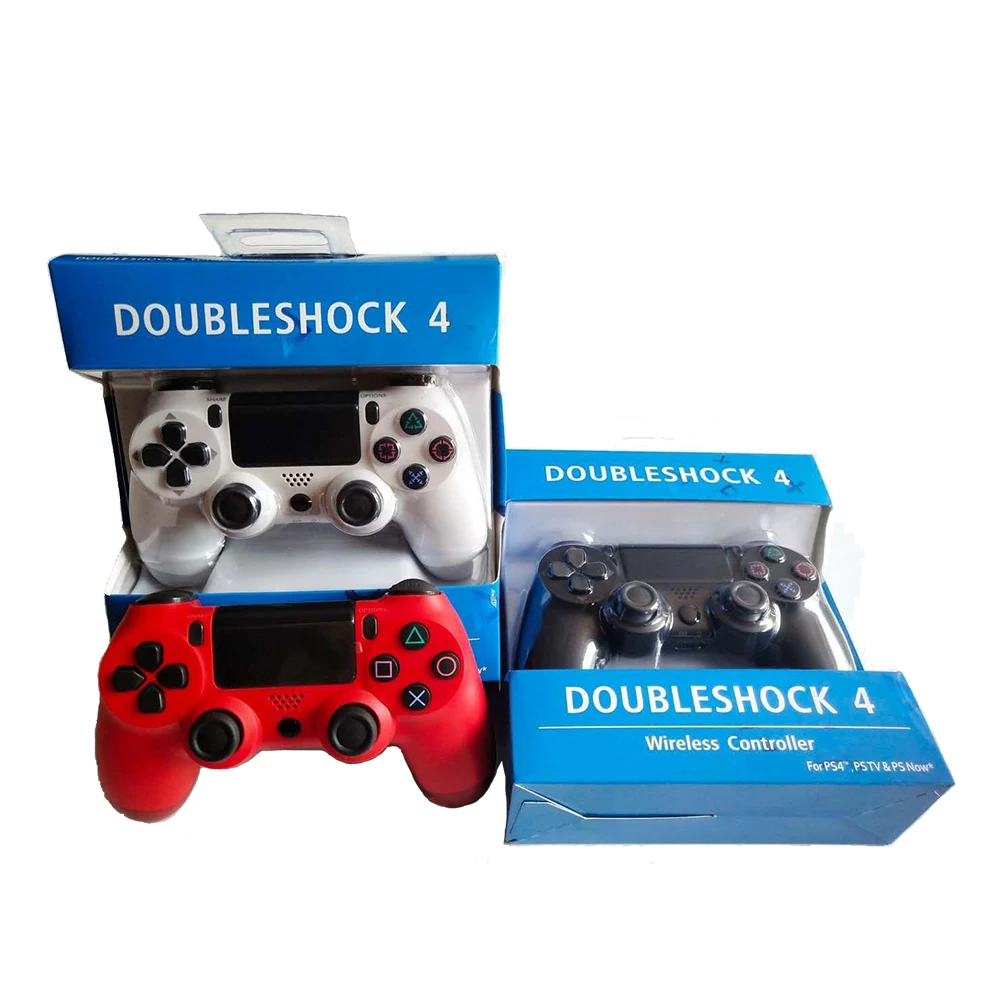 

Wireless Game Controller For PS 4 Controller For Dualshock Vibration Joystick Gamepads For Play Station 4, Red/white/black.etc