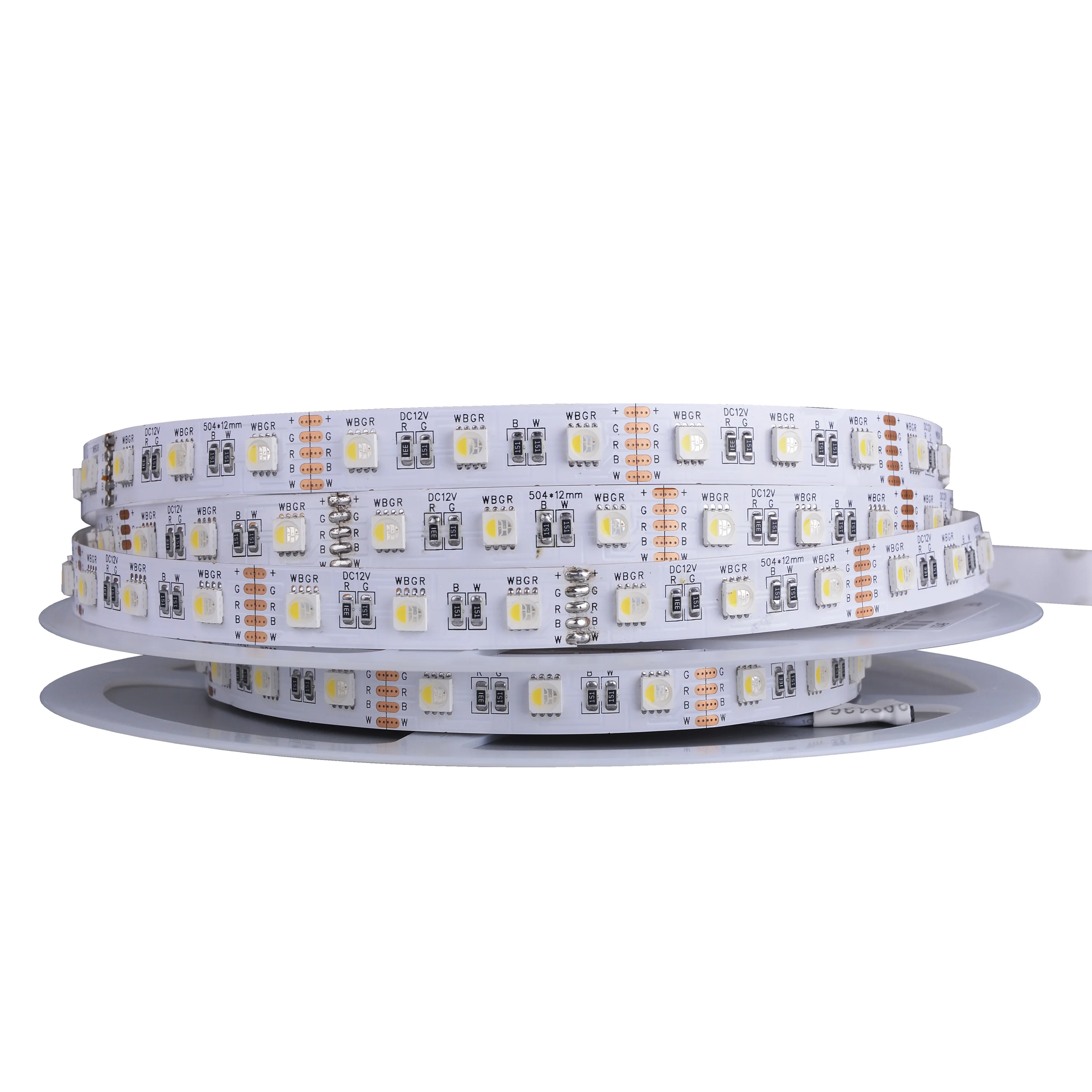 UL Listed DC 12V 24V Cuttable 2M 5M 10M 4 in 1 5050 RGBW Led Band