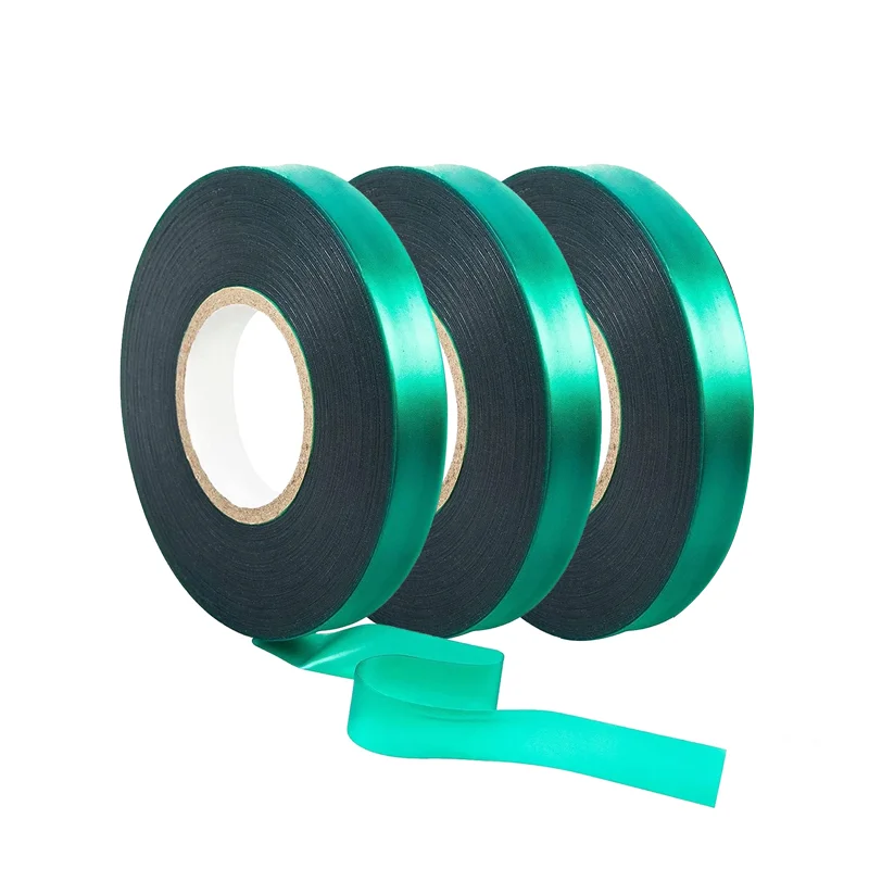 Green tie tape >