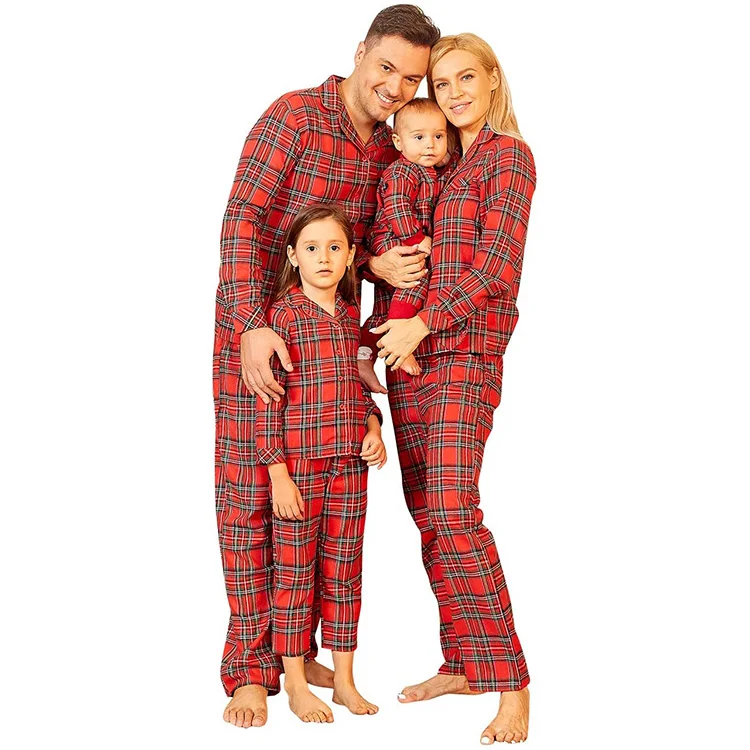 

Christmas Boys Girls Holiday Pajamas Kids Sleepwear Family Matching Christmas Pjs, White, black, or customized color