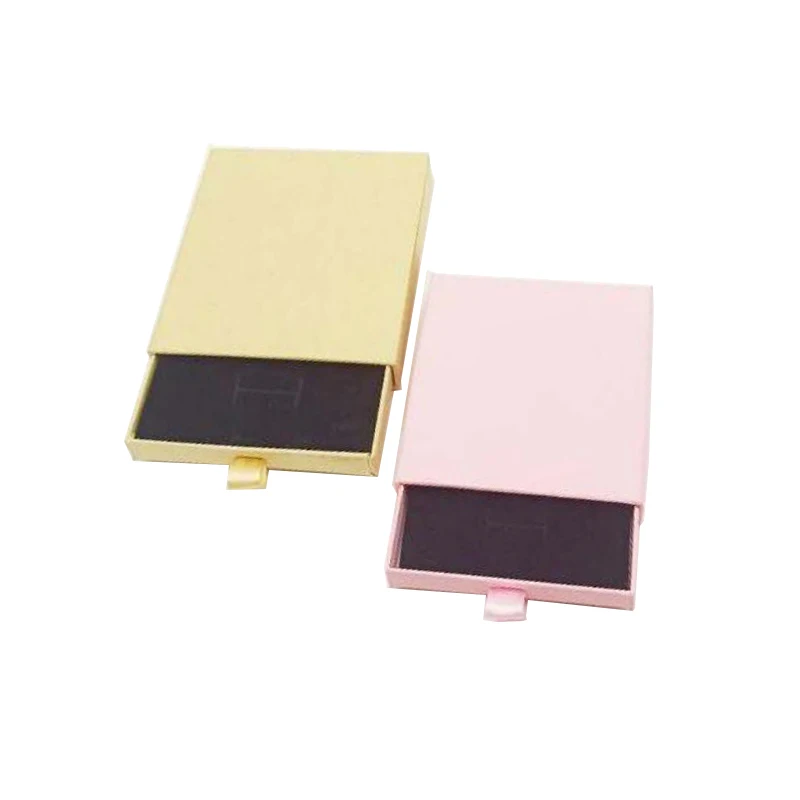 

Custom Luxury Hard Rigid Cardboard Sliding Gift Packaging Paper Drawer Box, Pink /beige /black/ white/ blue /light pink
