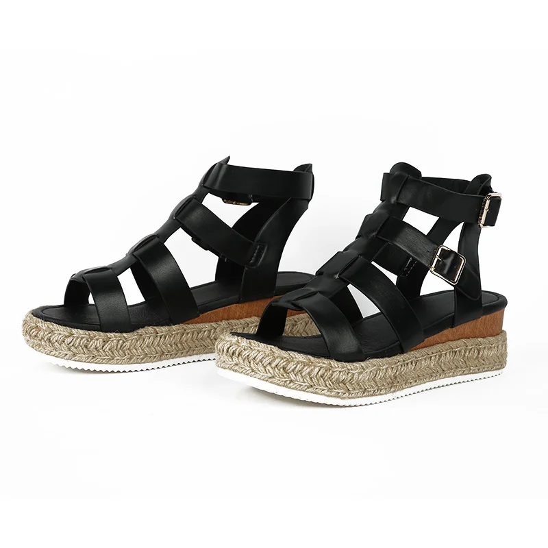 

High Quality Women's Slippers Hot Sale Fashion Solid Imitation Leather Shoes, Black/white/brown/yellow