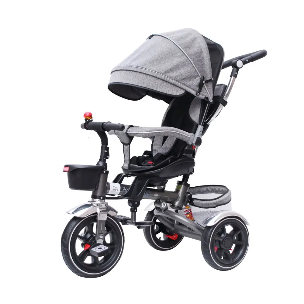 

New design four wheels umbrella shock absorber baby stroller seat, Customized