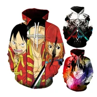 

Nautical Luffy Hoodie Camouflage Hoodie 3D Digital Print Cool Animation Students' Youth Clothing Mens Gym Hoodie