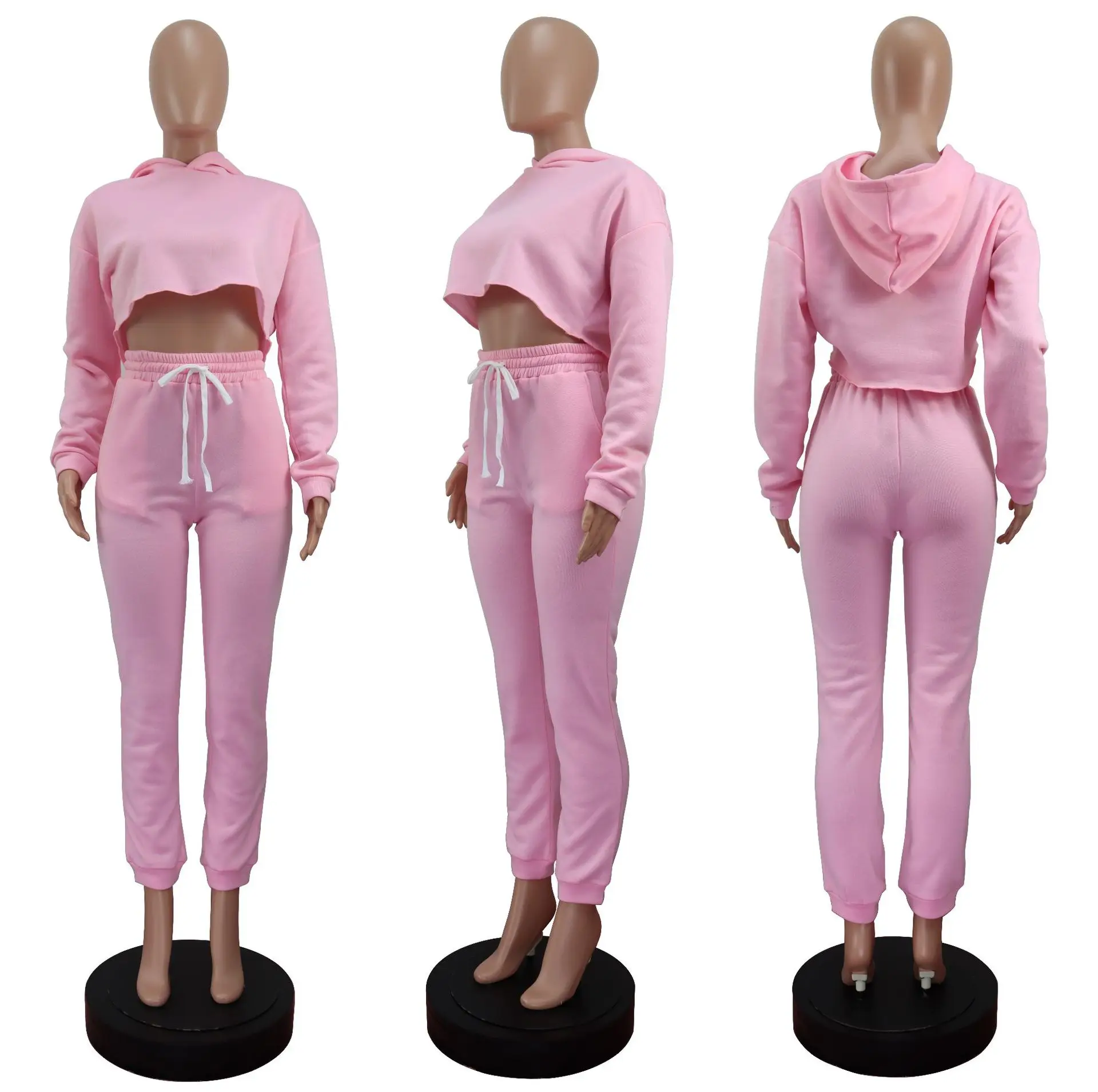 pink jogging sets