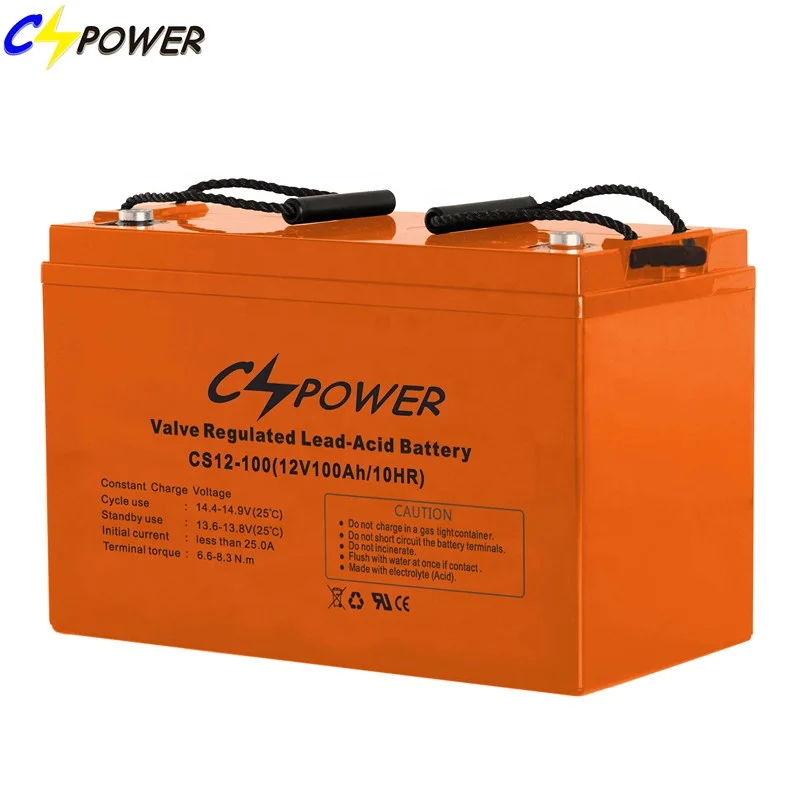 
Rechargeable 12V 100ah VRLA AGM Lead Acid Battery for UPS Telecom  (60676943475)