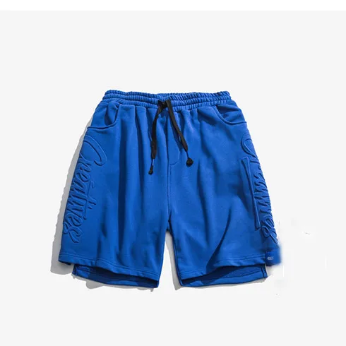 
2020 Fashion shorts men custom embossed logo streetwear summer shorts men 