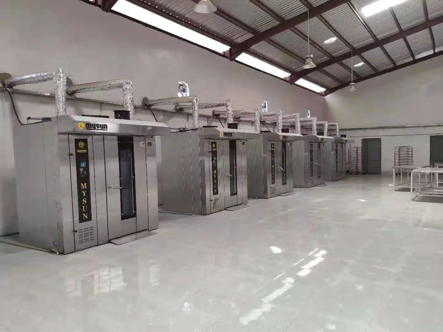 
Rotary convection rack oven bakery machine electric gas diesel bread oven with CE approved 