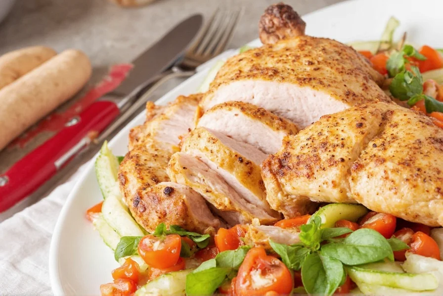 Dressing with poultry seasoning being stirred