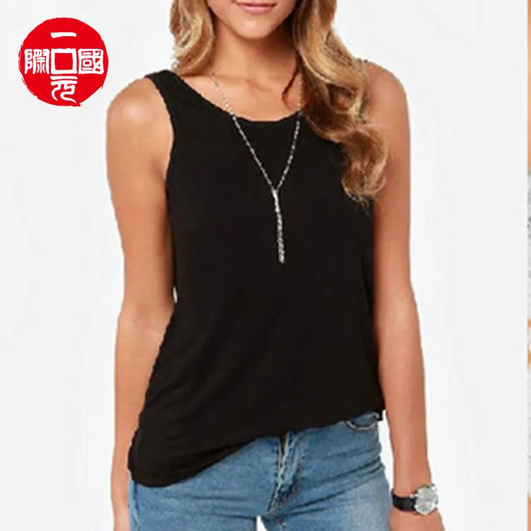

women's tank tops Sexy halter slim stretch cotton vest