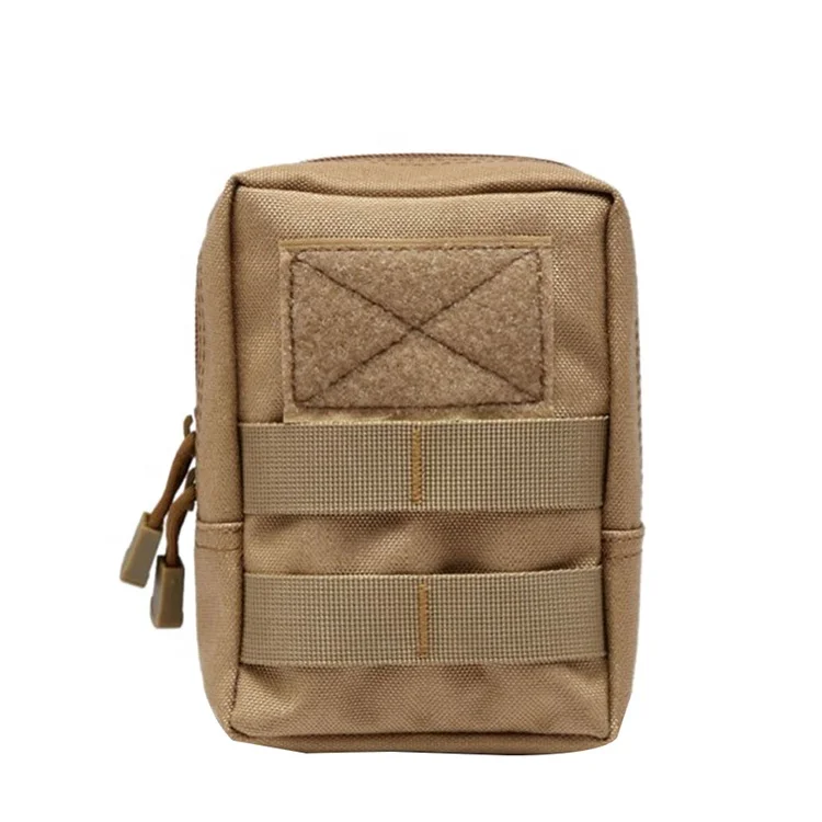 

Multi Colored Eco Friendly Tactical Molle Zipper Small Canvas 1000d Oxford Pouch Bag, More than 3 colors for reference