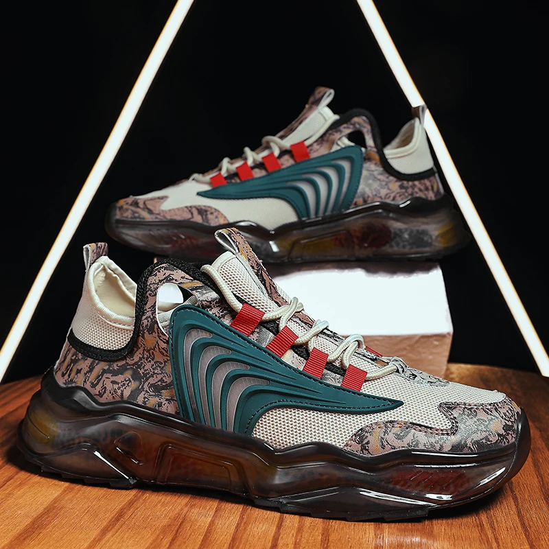 

2021 New Arrival high quality men's fashion Chinese style sneakers other trendy walking style shoes casual sport shoes for men, 3 colors