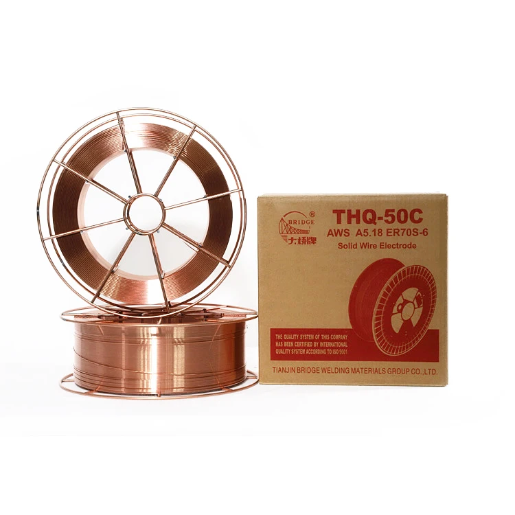 
Tianjin Bridge Brand ER70S-6 CO2 mig welding wire foshan 