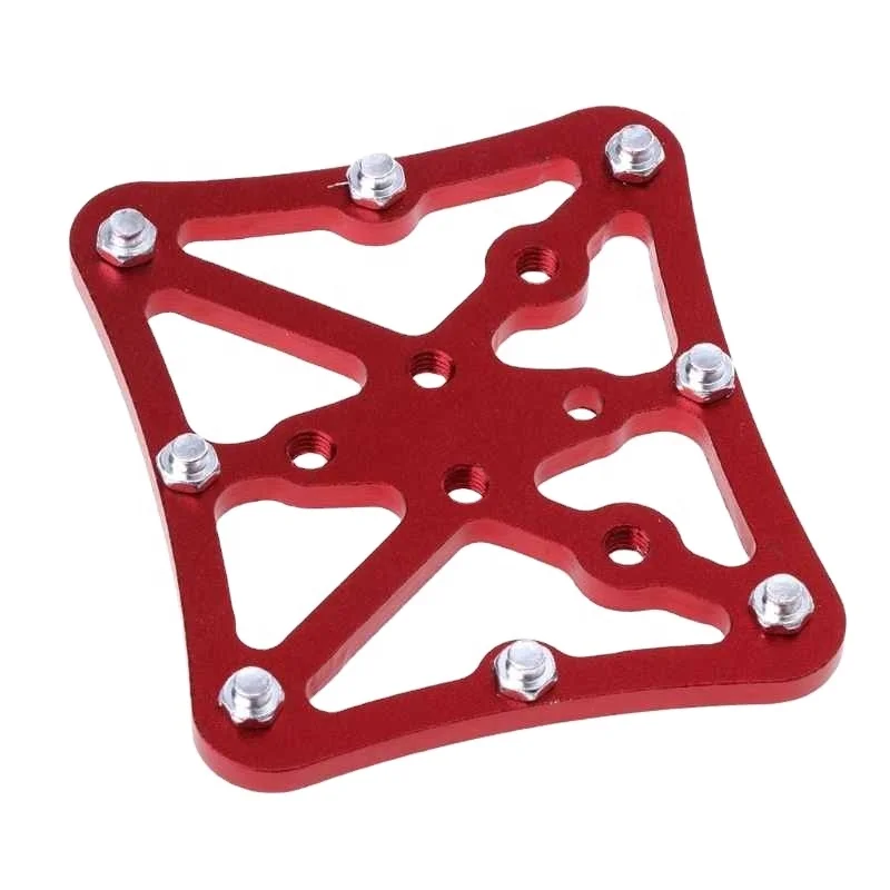 

1PC Bicycle Pedal Adapter Cycling Aluminum Alloy Flat Platform