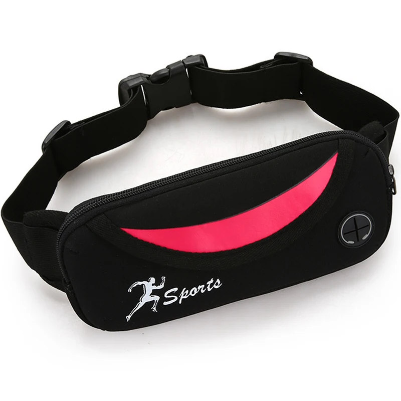 

luminous Arc nylon Women Waist Bags Unisex Chest Bag Casual Travel Ladies Messenger Shoulder Bags Fashion Fanny Pack