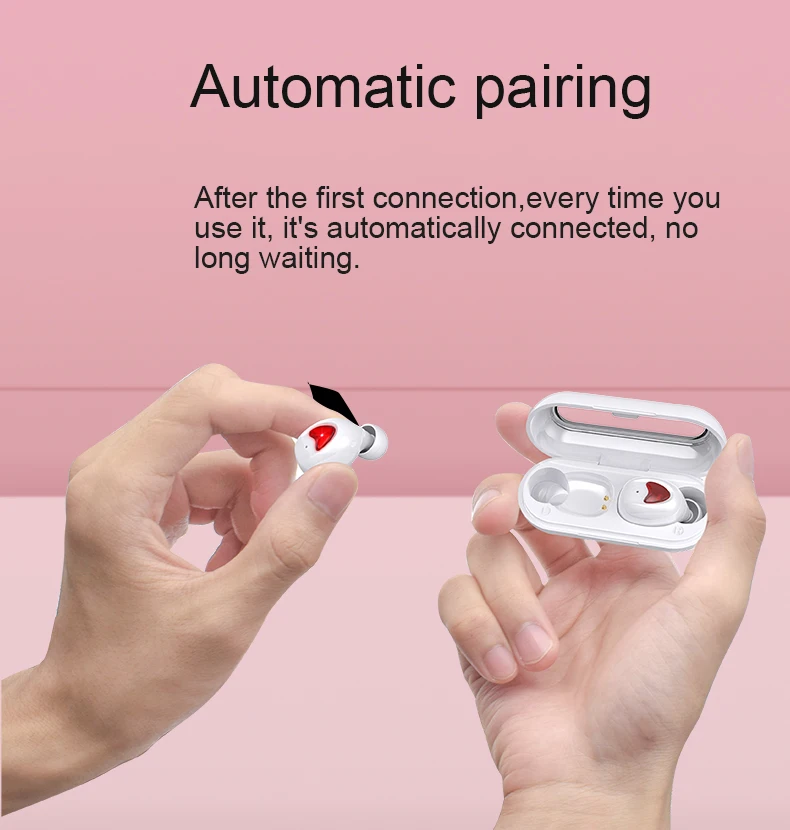 New design surround sound portable bluetooth V5.0 earphones TW10 magnetic charging headphone parts - ANKUX.COM
