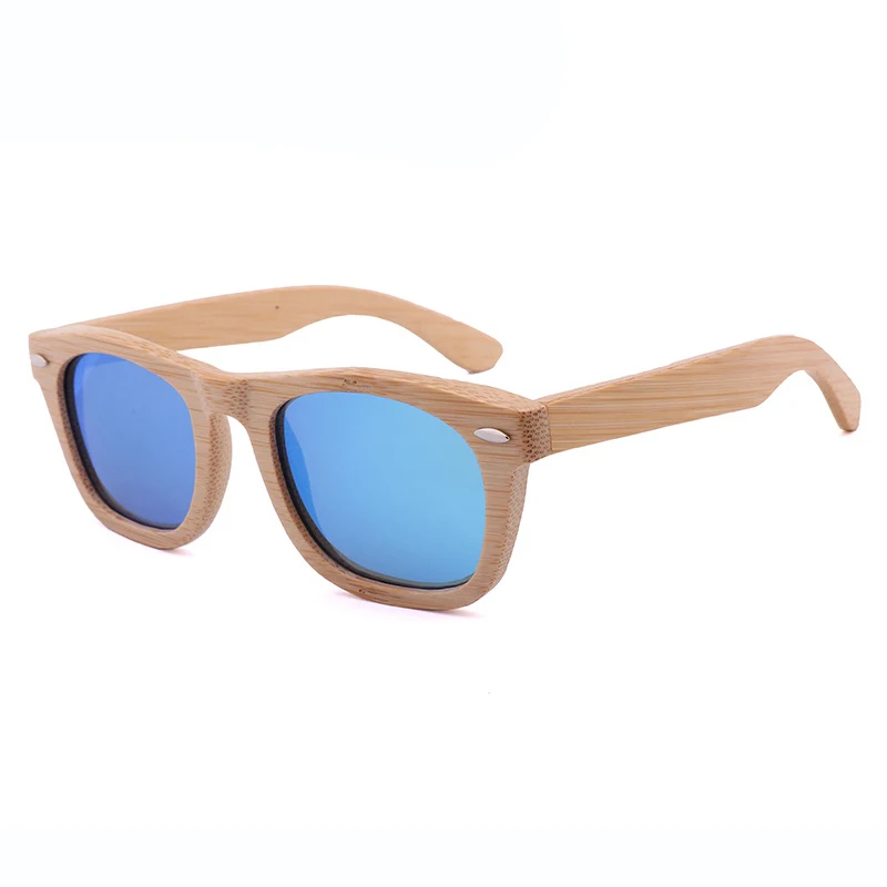 

Factory Dropship Hot Selling Bamboo And Wooden Sunglasses New Arrivals Zhejiang Polarized Unisex Sun Glasses With Rivet