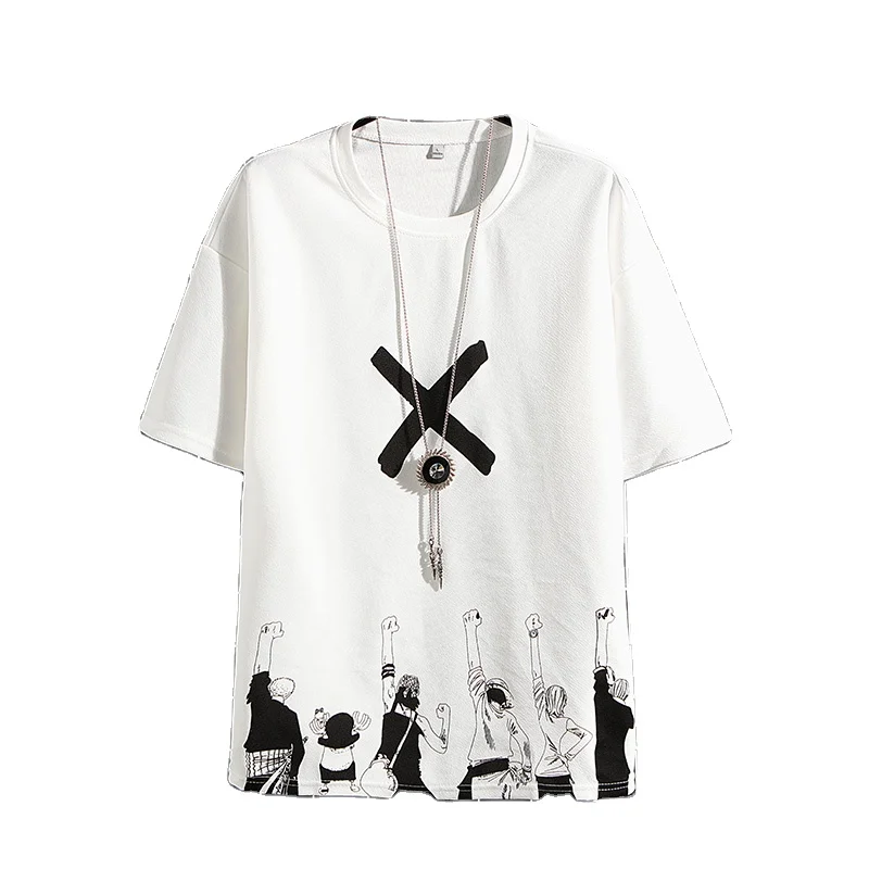 

Personalized wholesale x letter casual outdoor summer short-sleeved T-shirt