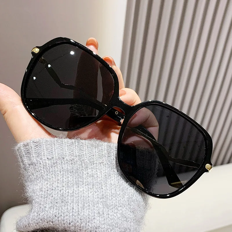 

XY445 Trend Women's square Polarized Oversized Sunglasses Metal Fashionable Custom Logo NEW Sun Glasses man Shades