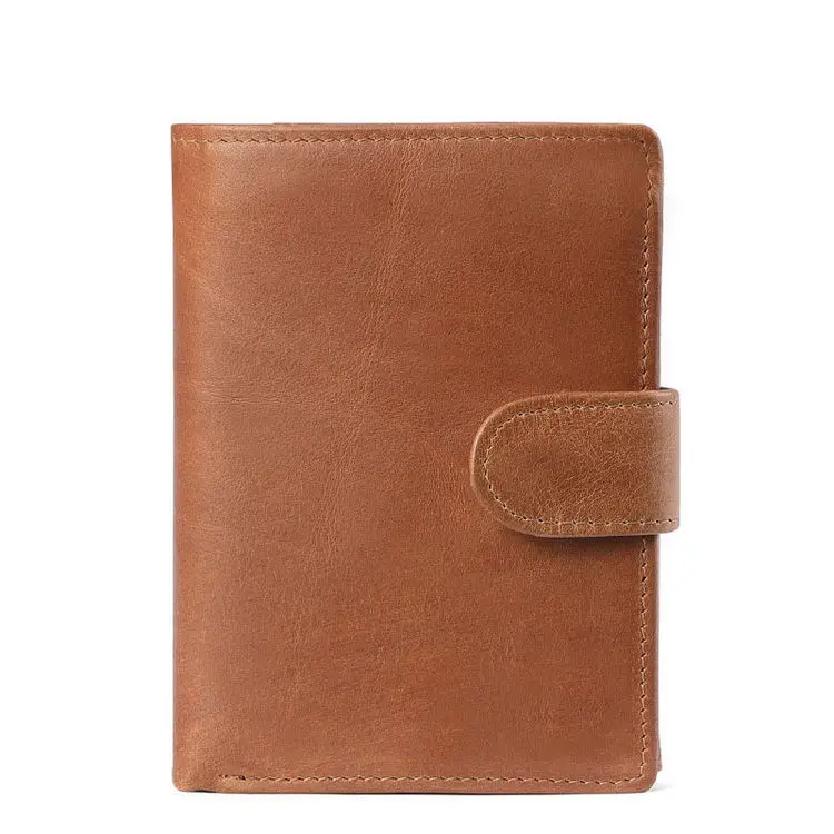 

Wholesale Portafogli Uomo Genuine Leather Wallet For Men Best 3 Fold Rfid Card Wallet