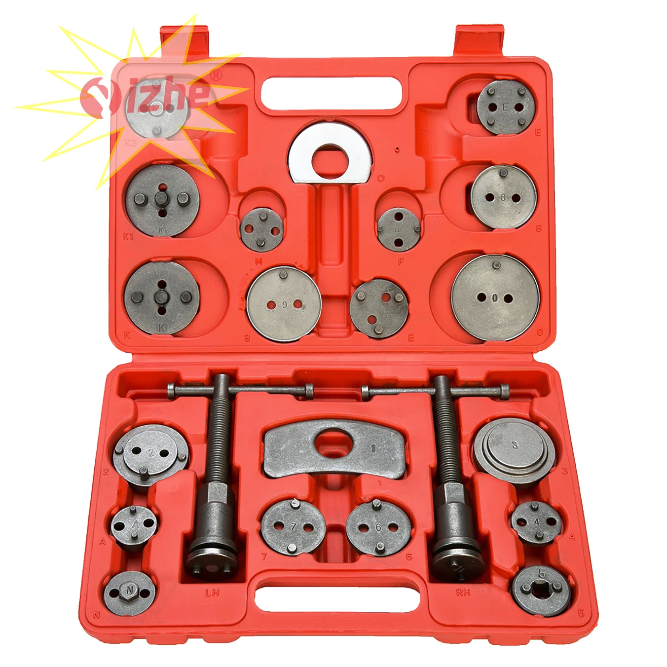 

OEM/Custom Accepted Disc Brake Piston Caliper Compressor Wind Back Rewind Tool Set for Brake Pad Replacement Reset