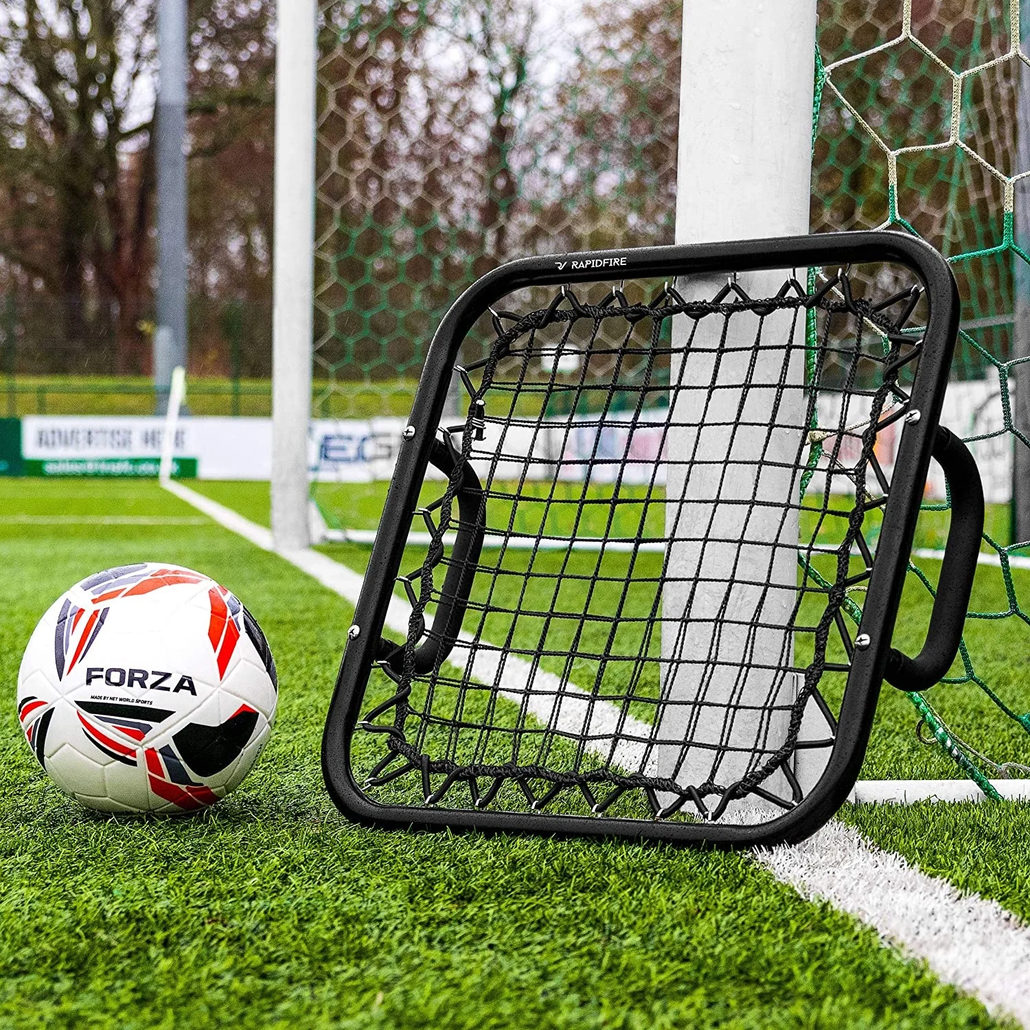 

Handheld training Soccer Rebounder net | Goalkeeper Training Equipment, Black