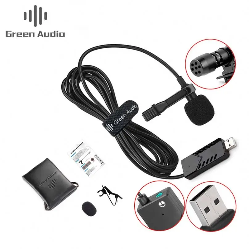 

GAM-U01 Plastic Condenser Microphone For Laptop MiC Windows Streaming Broadcast Made In China, Black