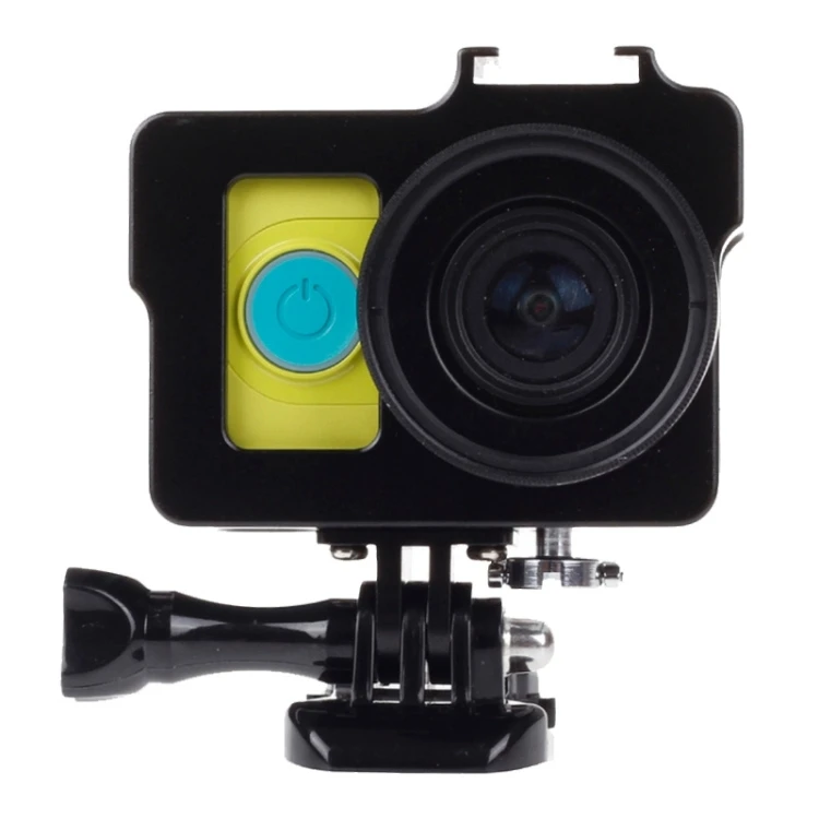 

High Quality Housing Shell Metal Protective Cage with UV Filter Lens Cover for Xiaoyi Sport Action Cameras