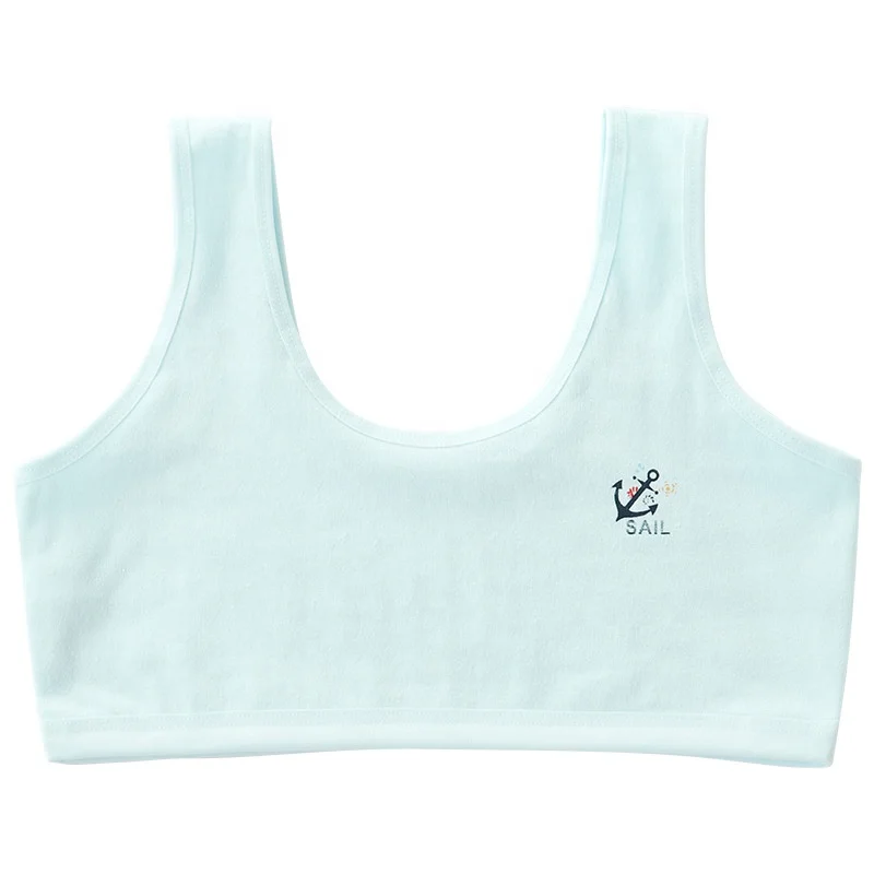 

Wholesale 12-18 years old growing up cotton cute junior high school girls underwear set